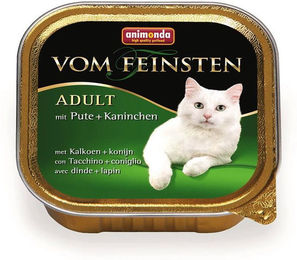 Animonda vom Feinsten Katzenfutter Adult Pute und Kaninchen Getreidefrei 32 x 100g - 32 x 100 g – Bild 1 von 11