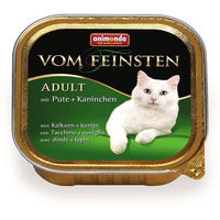 Produktbild von Animonda vom Feinsten Katzenfutter Adult Pute und Kaninchen Getreidefrei 32 x 100g - 32 x 100 g