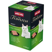 Produktbild von animonda vom Feinsten Katzenfutter Adult Pute und Kaninchen Paté 6 x 100 g getreidefrei - 6 x 100 g