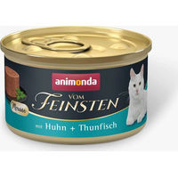 Produktbild von Animonda Vom Feinsten Katzenfutter Mousse Adult Huhn und Thunfisch 12 x 85 g getreidefrei - 12 x 85 g