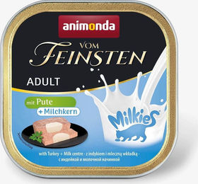 Animonda Vom Feinsten Katzenfutter Nassfutter Adult Pute mit Milchkern Getreidefrei 32 x 100 g - 32 x 100 g – Bild 1 von 6