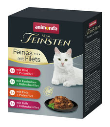 animonda vom Feinsten Katzennassfutter Adult Stückchen in Sauce 8 x 85 g getreidefrei ohne Zucker - 8 x 85 g – Bild 1 von 11