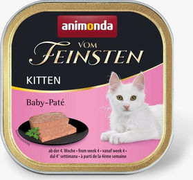 animonda vom Feinsten Kitten Baby-Paté Schale mit Rind und Fisch getreidefrei 32 x 100 g - 32 x 100 g – Bild 1 von 10