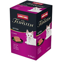 Produktbild von animonda vom Feinsten Kitten Katzen Nassfutter Lamm Getreidefrei Paté 6 x 100 g - 6 x 100 g