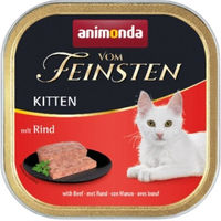 Produktbild von Animonda Vom Feinsten Kitten Nassfutter mit Rind Pastete 100 g