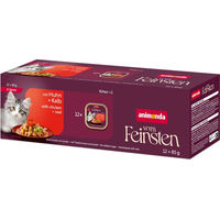 Produktbild von Animonda Vom Feinsten Kitten Stückchen in Soße Huhn & Kalb 12 x 85 g