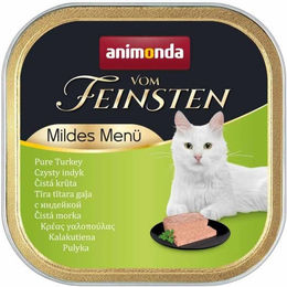 Produktbild von Animonda Vom Feinsten Mild Menue Pute Pastete Sensitive Katzen Adult 100g