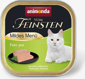 Animonda Vom Feinsten Mildes Menü Pute Pastete Katzenfutter Adult 32 x 100 g - 32 x 100 g – Bild 1 von 4