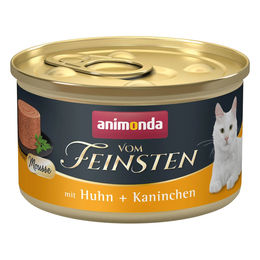 Produktbild von animonda vom Feinsten Mousse Huhn und Kaninchen 12x85g Katzenfutter