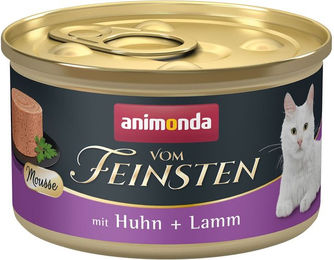 Produktbild von animonda vom Feinsten Mousse Huhn und Lamm Nassentrink für Katzen 24x85g