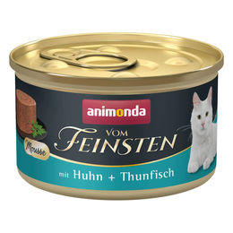 Produktbild von animonda vom Feinsten Mousse Huhn und Thunfisch Katzenfutter 12x85g