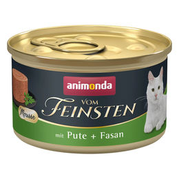 Produktbild von animonda vom Feinsten Mousse Pute und Fasan Hundefutter 24x85g