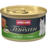 Produktbild von animonda vom Feinsten Mousse Pute und Fasan Hundefutter 24x85g