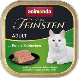 Produktbild von animonda vom Feinsten Nassfutter Adult Pute und Kaninchen Paté 64x100 g