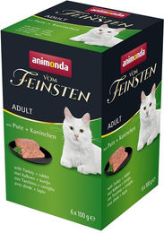 Produktbild von animonda vom Feinsten Nassfutter für erwachsene Hunde Pute und Kaninchen getreidefrei 32x100g