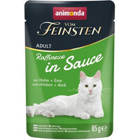 Produktbild von animonda vom Feinsten Nassfutter für Katzen Adult Huhn und Ente in Sauce 24x85g