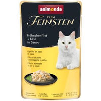 Produktbild von animonda vom Feinsten Nassfutter Katze Adult Huhn und Rind Stückchen in Sauce 18x50g - 18 x 50 g