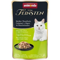 Produktbild von animonda vom Feinsten Nassfutter Katze Adult Weißer Thunfisch mit Calamari und Algen in Sauce 18x50g - 18 x 50 g