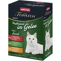Produktbild von Animonda vom Feinsten Raffinesse in Gelee Nassfutter für Katzen Adult Huhn mit Rind 12 x 85 g