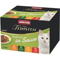Produktbild von animonda vom Feinsten Raffinesse in Sauce Katzen Nassfutter Adult Mixpack 24 x 85 g ohne Zucker - 24 x 85 g