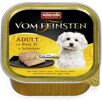 Produktbild von Animonda Vom Feinsten Schlemmerkern Hundefutter Nassfutter Adult Rind und Schwein mit hohem Fleischanteil ohne Zucker 22 x 150g - 22 x 150 g