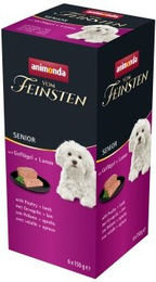 animonda vom Feinsten Senior Hundepaté Geflügel und Lamm getreidefrei 6 x 150 g - 6 x 150 g – Bild 1 von 5