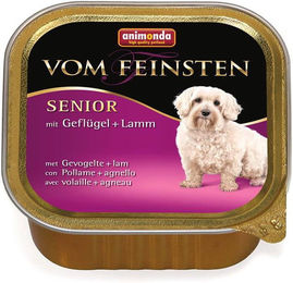 Animonda vom Feinsten Senior Hundepatete Geflügel und Lamm 22 x 150 g - 22 x 150 g – Bild 1 von 7