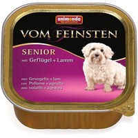 Produktbild von Animonda vom Feinsten Senior Hundepatete Geflügel und Lamm 22 x 150 g - 22 x 150 g