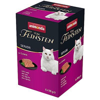 Produktbild von animonda vom Feinsten Senior Katzen Nassfutter Lamm Paté getreidefrei glutenfrei ohne Zucker 6 x 100 g - 6 x 100 g