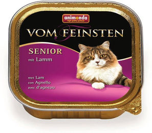 Animonda vom Feinsten Senior Katzenfutter Lamm Pastete getreidefrei 32 x 100 g - 32 x 100 g – Bild 1 von 8