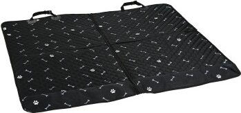 AniOne Autoschondecke für den Rücksitz aus Polyester in Schwarz – Bild 1 von 3