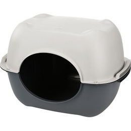 AniOne Bella Offene Schalentoilette aus Kunststoff in Weiß 56 x 39,5 x 19 cm – Bild 1 von 2