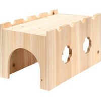 Produktbild von AniOne Burgtunnel Daisy Holz Spielzeug Häuschen für Meerschweinchen und Kaninchen