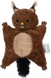 Produktbild von AniOne Catnip-Spielzeug Eichhörnchen aus Polyester in Braun