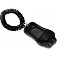 Produktbild von AniOne Doppel Clicker für das Hundetraining aus Kunststoff in Schwarz