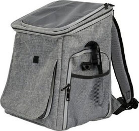 AniOne Fahrradkorb Mini aus Polyester in Grau wasserabweisend – Bild 1 von 3