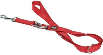 Produktbild von AniOne Führleine Classic Nylon XL Rot für Riesenrassen - 2 m