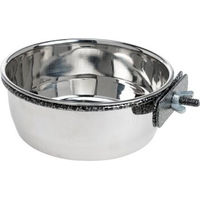 Produktbild von AniOne Futternapf zum Anschrauben aus Edelstahl für Vögel 900 ml - 900 ml