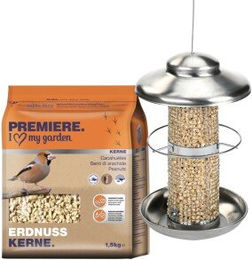 Produktbild von AniOne Futtersäule aus Metall für Vögel in Bunt