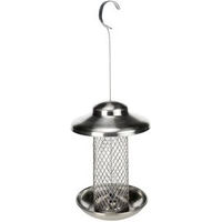 Produktbild von AniOne Futtersäule für Erdnüsse aus Metall in Silber