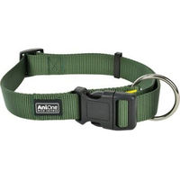 Produktbild von AniOne Halsband Classic aus Nylon grün XL wasserabweisend