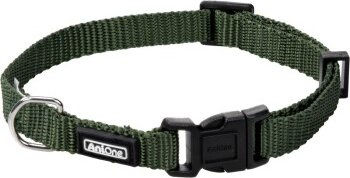 Produktbild von AniOne Halsband Classic aus Nylon grün XS für Welpen wasserabweisend