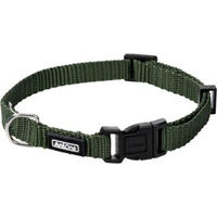 Produktbild von AniOne Halsband Classic aus Nylon grün XS für Welpen wasserabweisend