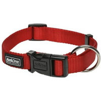 Produktbild von AniOne Halsband Classic Nylon rot S für Welpen wasserabweisend