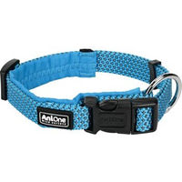 Produktbild von AniOne Halsband Reflective Comfort blau Nylon Größe S