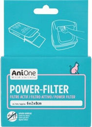 AniOne Haubentoilette für Katzen mit Papier in Türkis – Bild 1 von 2