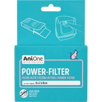 Produktbild von AniOne Haubentoilette für Katzen mit Papier in Türkis