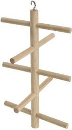 Produktbild von AniOne Holz-Klettergerüst für Papageien aus Naturholz