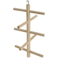 Produktbild von AniOne Holz-Klettergerüst für Papageien aus Naturholz