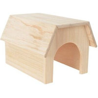 Produktbild von AniOne Holzhaus Toni Nagerhaus aus Naturholz für Meerschweinchen und Kaninchen
